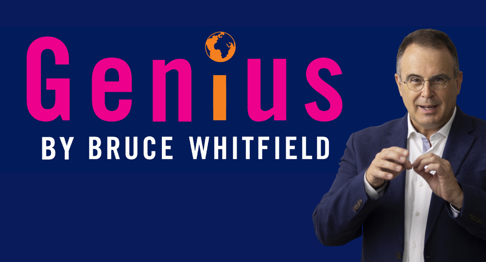 Genius Bruce Whitfield, business speaker